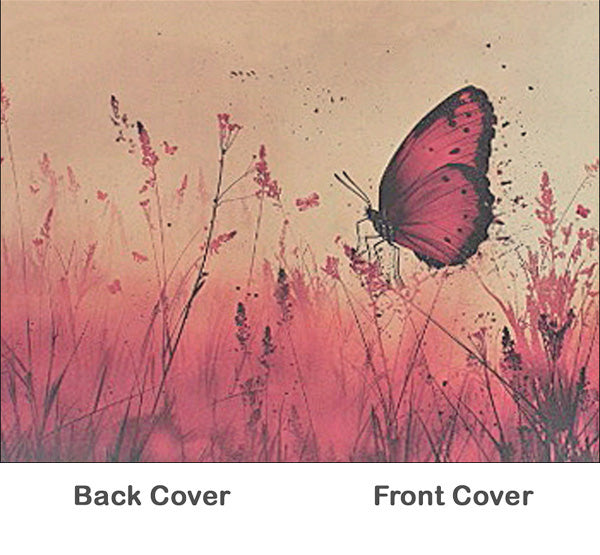 Rosetta Notes Pocket Notebook, 3.5"x5.5", Butterfly