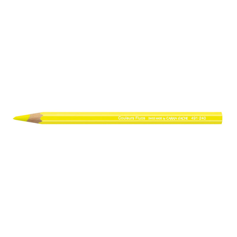 Caran d'Ache Maxi Pencil, Fluo Yellow