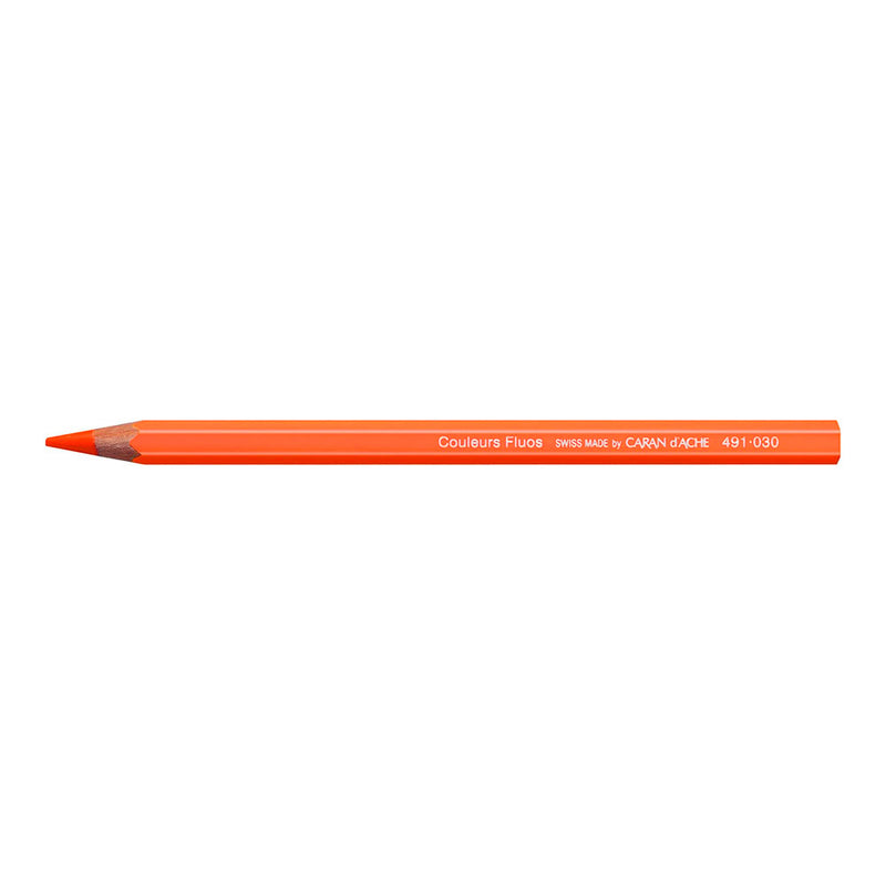 Caran d'Ache Maxi Pencil, Fluo Orange