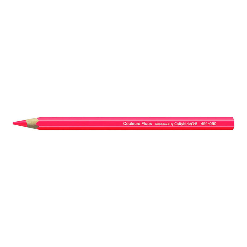 Caran d'Ache Maxi Pencil, Fluo Pink