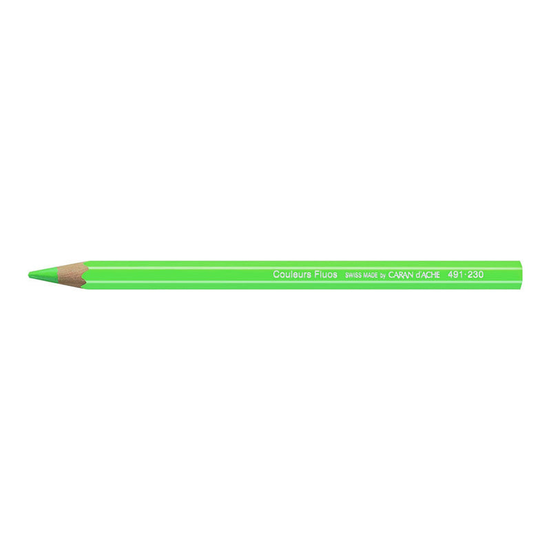 Caran d'Ache Maxi Pencil, Fluo Green