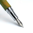 Conklin 1898 Fountain Pen, Stabilized Wood, Matte Green