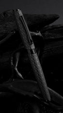 Diplomat Cobra Guilloche Fountain Pen, Black