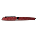 Diplomat Cobra Guilloche Fountain Pen, Burgundy