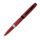 Diplomat Cobra Guilloche Rollerball Pen, Burgundy