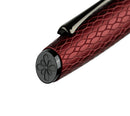 Diplomat Cobra Guilloche Fountain Pen, Burgundy