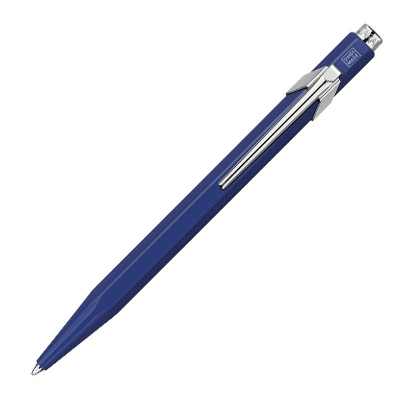 Caran d'Ache 849 Swiss Made Metal Ballpoint Pen, Sapphire Blue