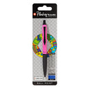 Platignum Carnaby Street Soft Grip Ballpoint Pen, Pink