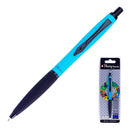 Platignum Carnaby Street Soft Grip Ballpoint Pen, Blue