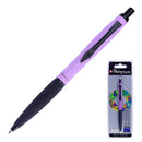 Platignum Carnaby Street Soft Grip Ballpoint Pen, Lilac