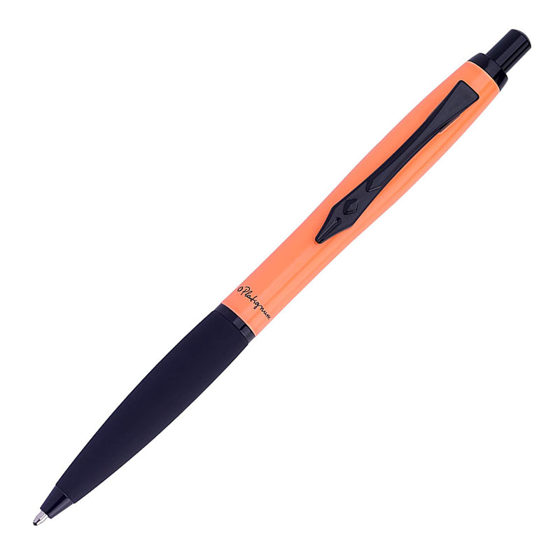 Platignum Carnaby Street Soft Grip Ballpoint Pen, Orange