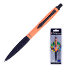 Platignum Carnaby Street Soft Grip Ballpoint Pen, Orange