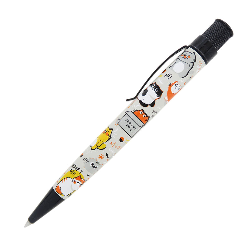 Retro 51 Tornado Ballpoint Pen, Cat Rescue