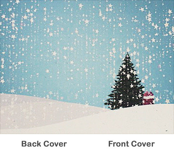 Rosetta Notes Pocket Notebook, 3.5"x5.5", Christmas Fir Tree