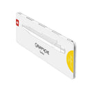 Caran d'Ache 849 Colormat-X Swiss Made Metal Ballpoint Pen, Yellow w/Slimpack