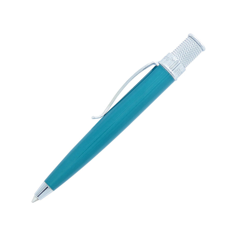 Retro 51 Tornado Elite Mini Ballpoint Pen, Turquoise