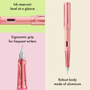 Lamy AL-Star Aluminum Fountain Pen, Flamingo