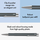 Lamy Logo M+ Ballpoint Pen, Anthracite