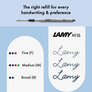 Lamy Logo M+ Ballpoint Pen, Anthracite