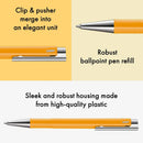 Lamy Logo M+ Ballpoint Pen, Neon Orange