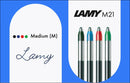 Pk/2 Lamy M21 Multi-Pen Ballpoint Refills, Black