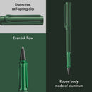 Lamy AL-Star Aluminum Rollerball Pen, Pine