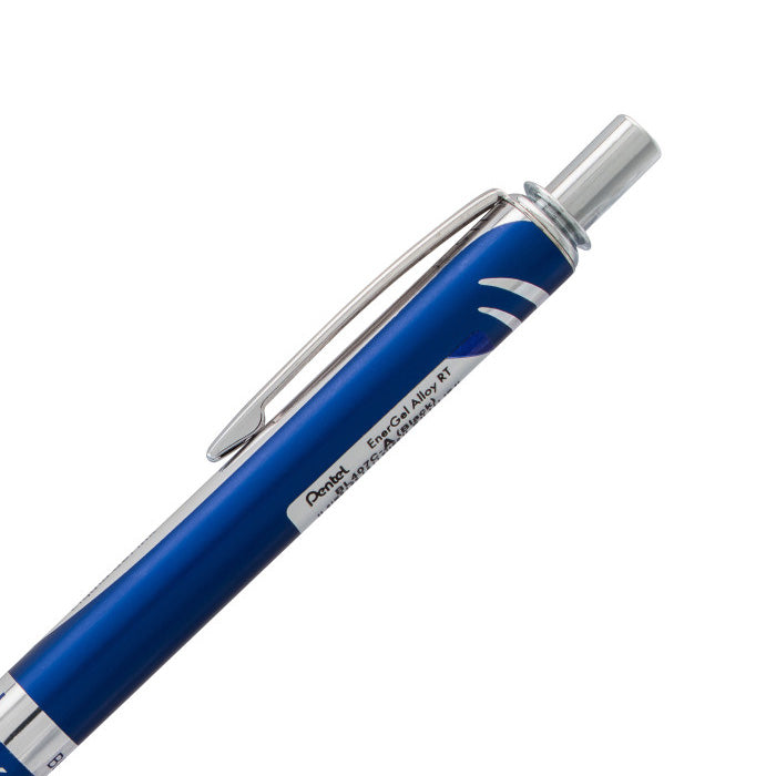 Pentel EnerGel Alloy RT Liquid Gel Roller Pen, BL407C-A, Blue