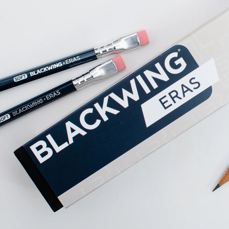 Bx/12 Blackwing Pencils, Ltd Edition, Eras 2024, Dark Blue Barrel, Soft Graphite