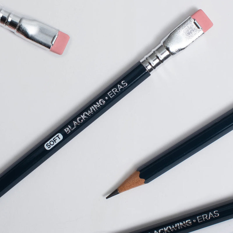 Bx/12 Blackwing Pencils, Ltd Edition, Eras 2024, Dark Blue Barrel, Soft Graphite