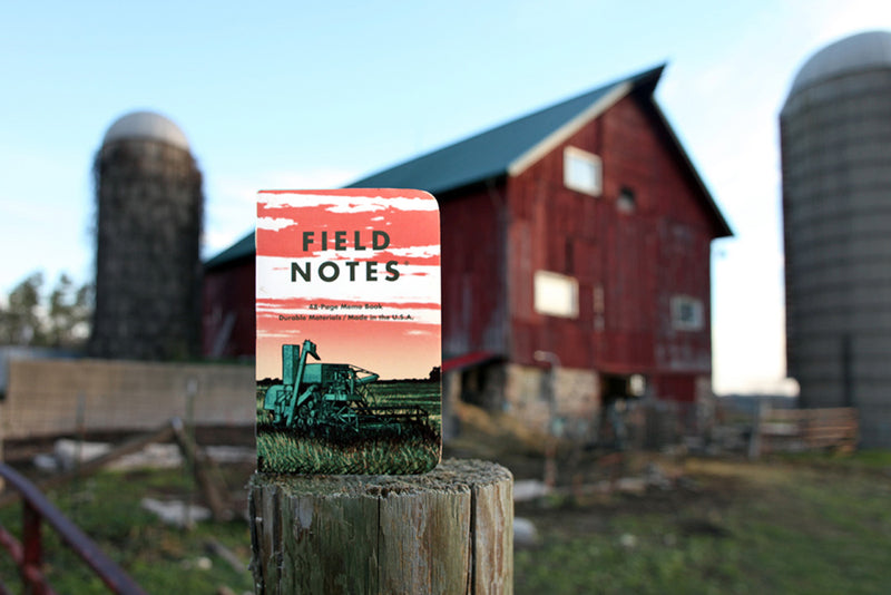 Pk/3 Field Notes Notebooks, Limited Edition, 3-1/2" x 5-1/2", Heartland