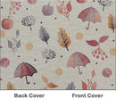 Rosetta Notes Pocket Notebook, 3.5"x5.5", Fall Umbrellas