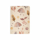 Rosetta Notes Pocket Notebook, 3.5"x5.5", Fall Umbrellas