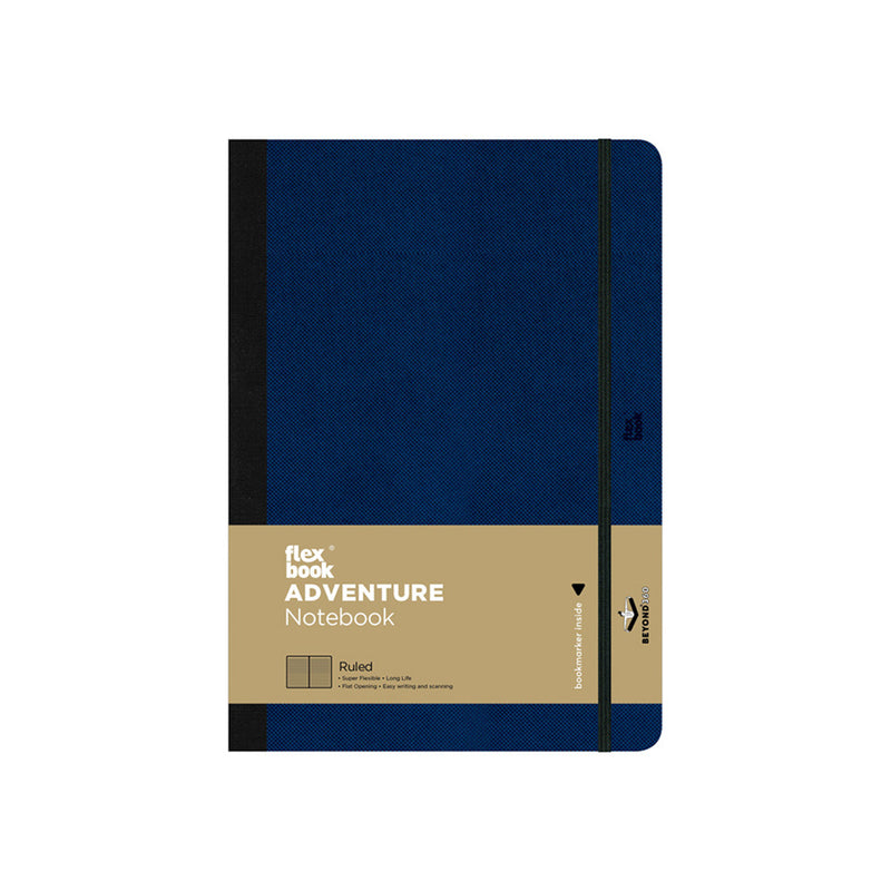 Flexbook Adventure Pocket Notebook, A6-3.54"x5.51" Lined, Blue