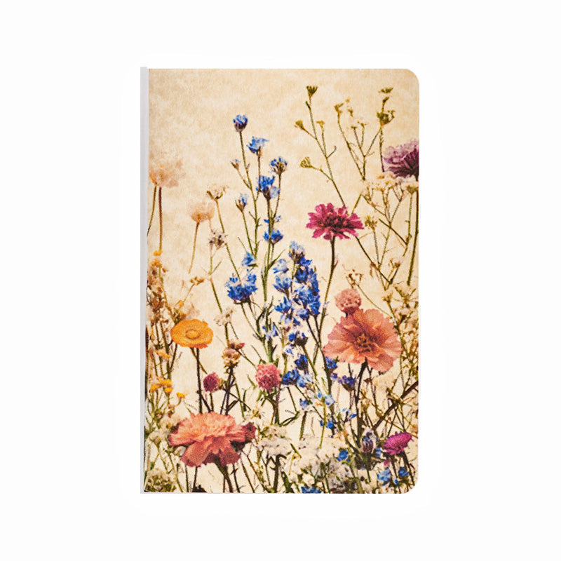 Rosetta Notes Pocket Notebook, 3.5"x5.5", Flower Mix