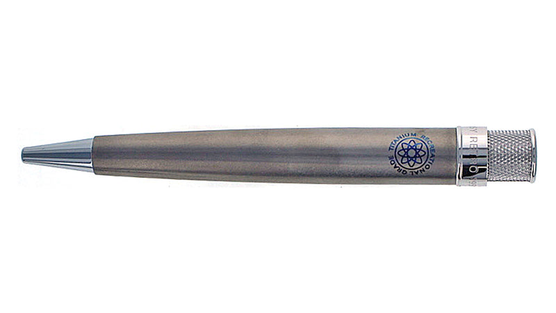 Retro 51 Big Shot Rollerball Pen, Silver Titanium, Pre-Owned