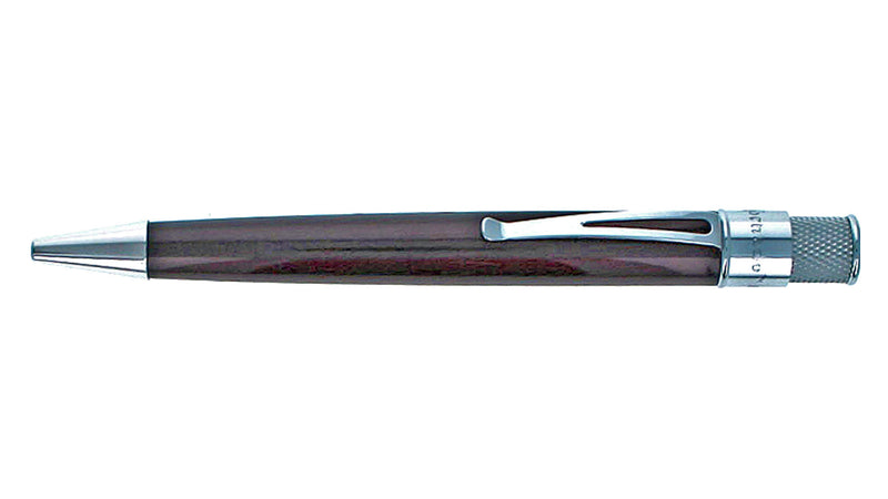 Retro 51 Tornado Snapper Ballpoint Pen, Black Cherry, Pre-Owned