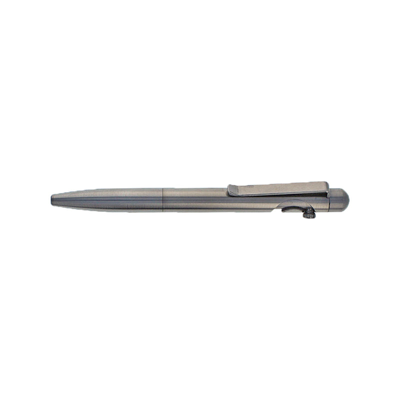 Tactile Turn Bolt Action Pen - Short, Titanium, Pre-Owned