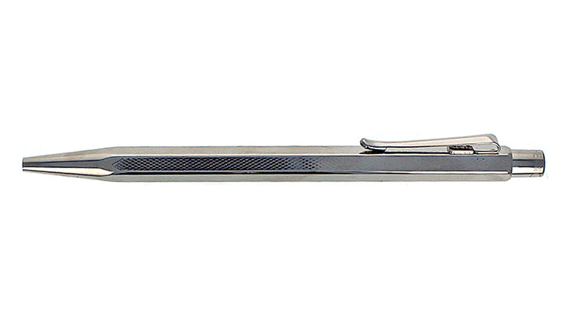 Caran d'Ache Ecridor Ballpoint Pen, Retro Silver Plated, Pre-Owned