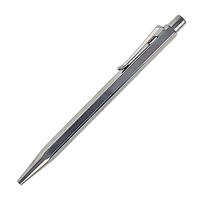 Caran d'Ache Ecridor Ballpoint Pen, Retro Silver Plated, Pre-Owned