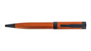 Conklin Herringbone Ballpoint Pen, Orange, Pre-Owned