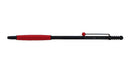 Tombow Zoom 707 Ballpoint Pen, Black, Red Grip, Pre-Owned