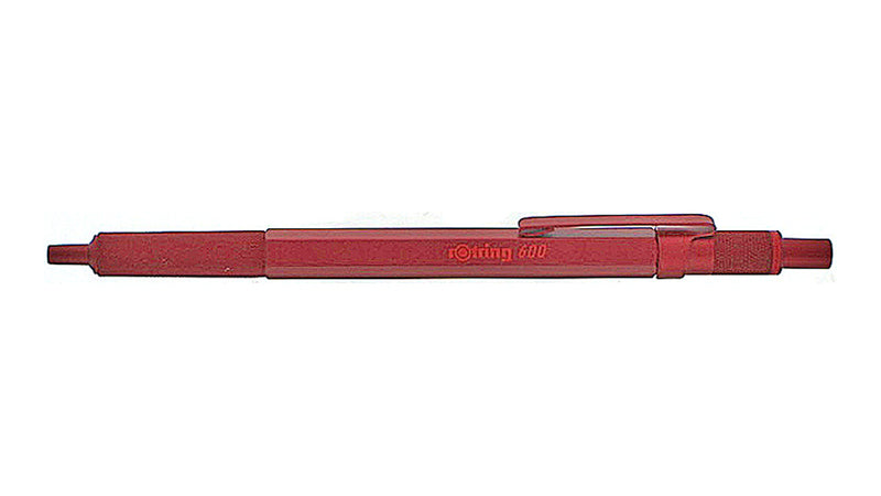 Rotring 600 Ballpoint Pen, Red, Pre-Owned