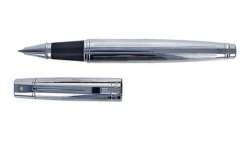 Sheaffer 500 Rollerball Pen, Polished Chrome, Chrome Trim, Pre-Owned