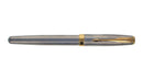 Parker Sonnet Rollerball Pen, Satin Chrome, Gold Trim, Pre-Owned