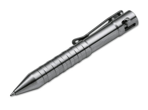 Boker Plus Tactical Ballpoint Pen, CAL .50 Titanium, Pre-Owned