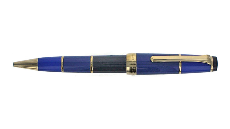 Sailor Ballpoint Pen, Blue & Black, Gold Trim, Pre-Owned