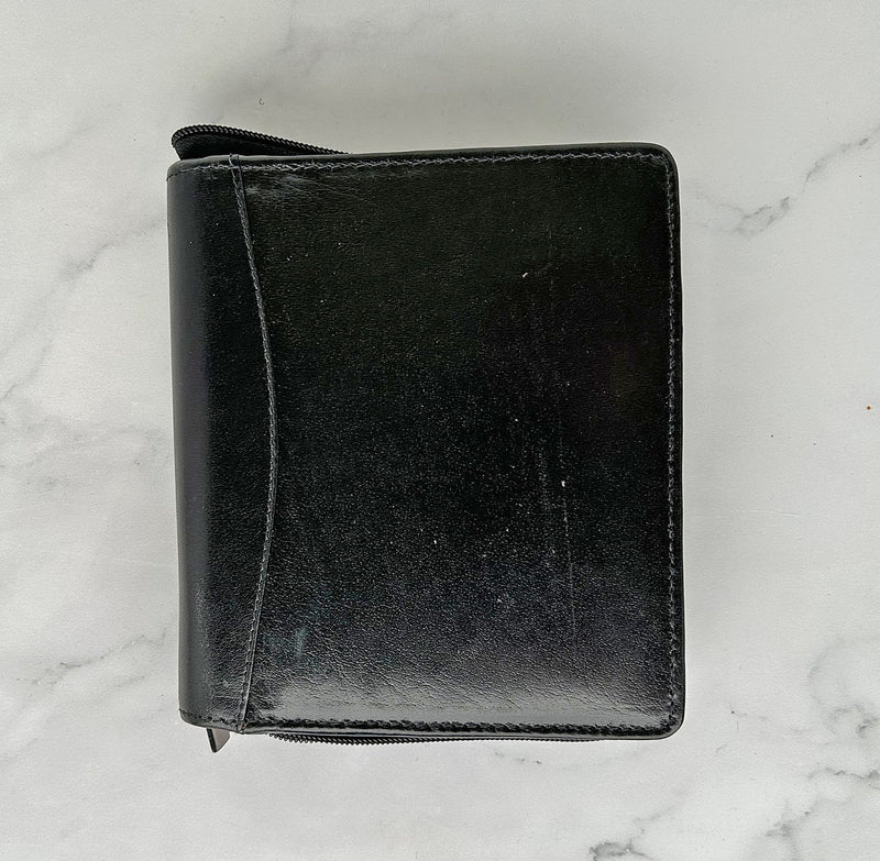 Girologio Zippered Pen Case - Holds 12 Pens, Black