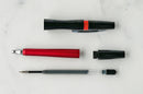 Ohto Rook Mini Ballpoint Pen, Black, Red Trim, Pre-Owned