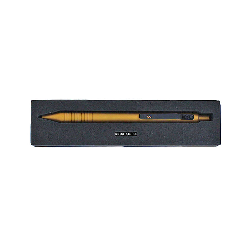 Everyman Grafton Ballpoint Pen, Super Matte, Amber