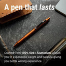 Everyman Grafton Ballpoint Pen, Taipan Orange